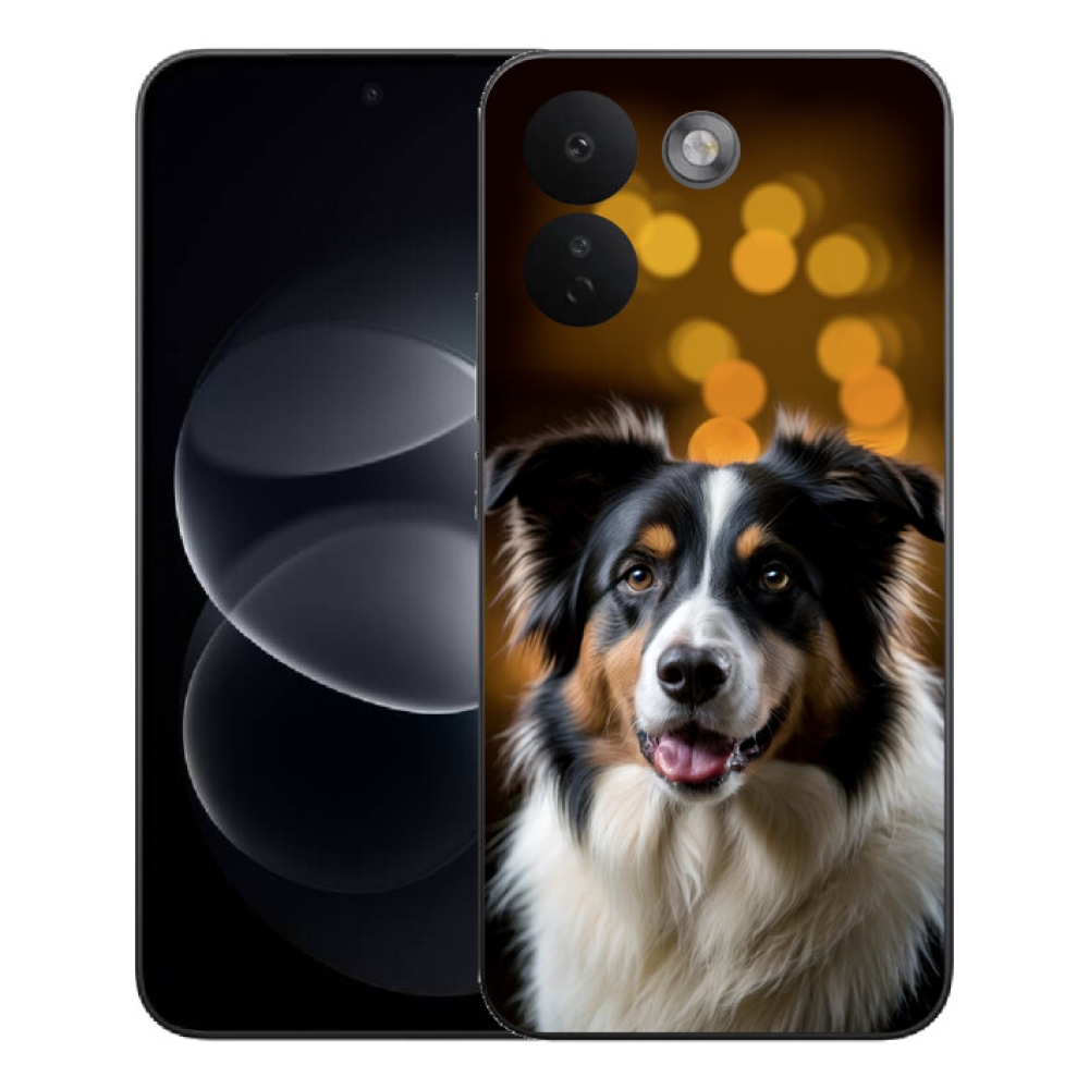 Gelový kryt mmCase na Xiaomi Redmi Note 17 Pro Max 5G - usměvavý australský ovčák