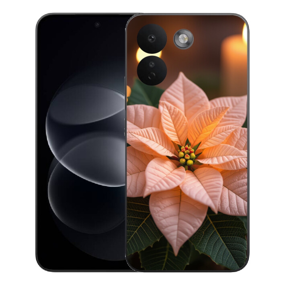 Gelový kryt mmCase na Xiaomi Redmi Note 17 Pro Max 5G - vánoční hvězda