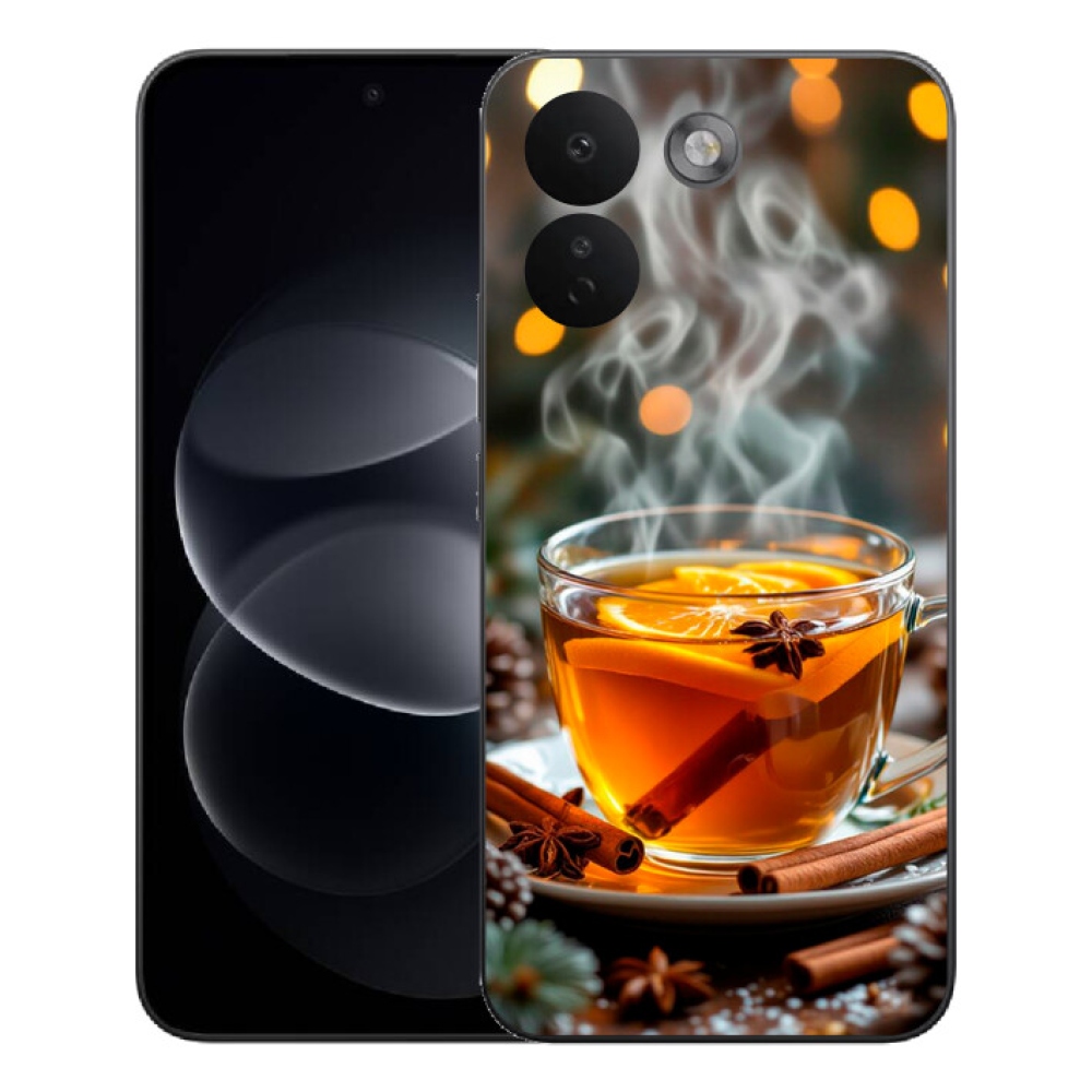 Gelový kryt mmCase na Xiaomi Redmi Note 17 Pro Max 5G - vánoční punč