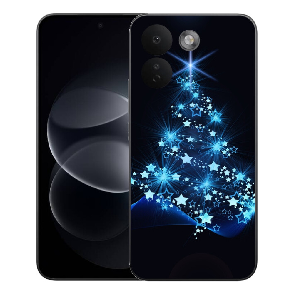Gelový kryt mmCase na Xiaomi Redmi Note 17 Pro Max 5G - vánoční stromek