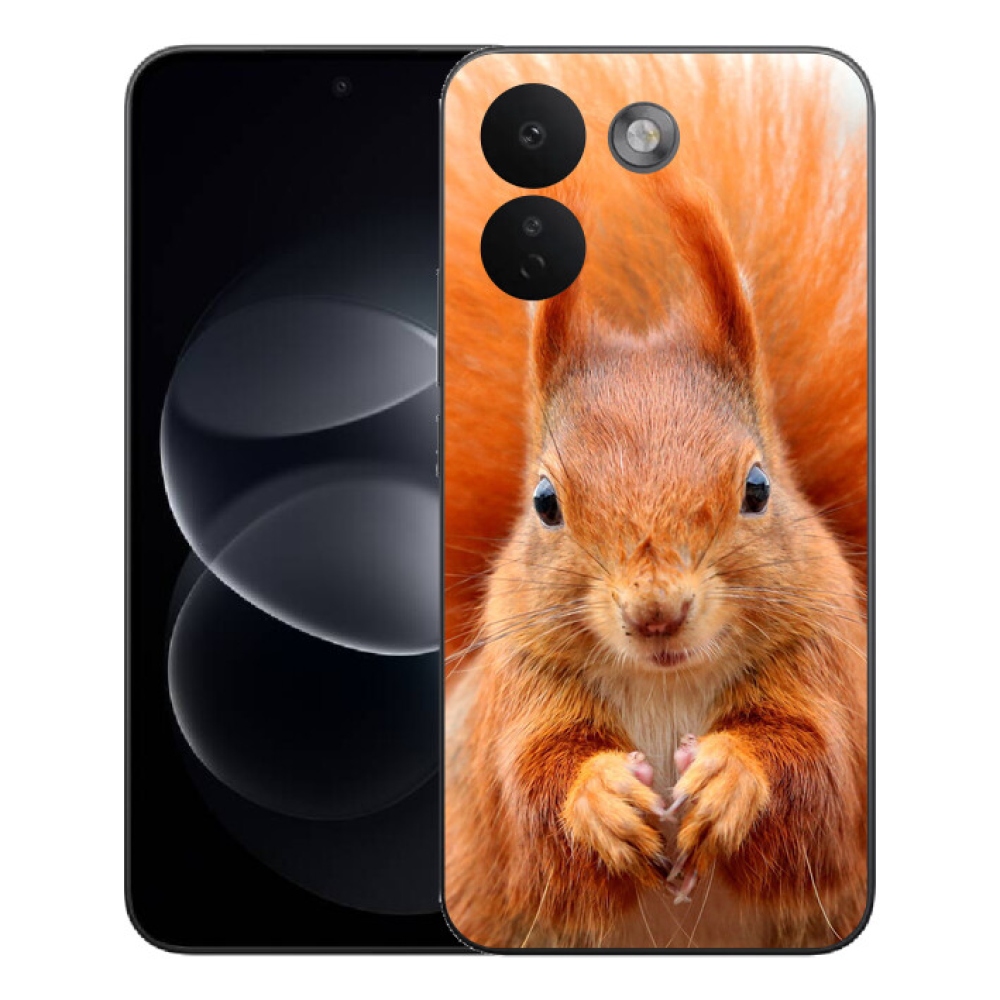 Gelový kryt mmCase na Xiaomi Redmi Note 17 Pro Max 5G - veverka