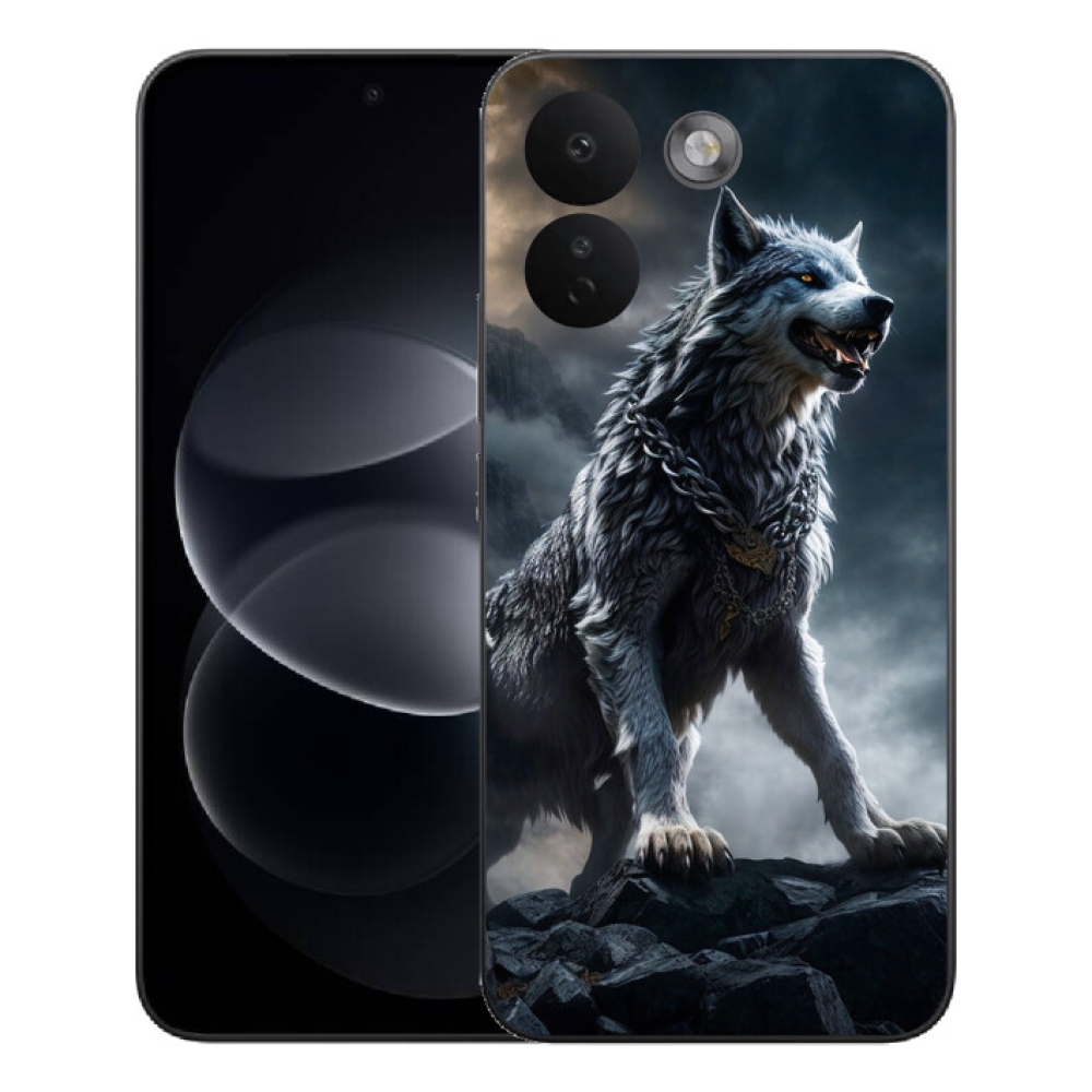 Gelový kryt mmCase na Xiaomi Redmi Note 17 Pro Max 5G - vlk 1