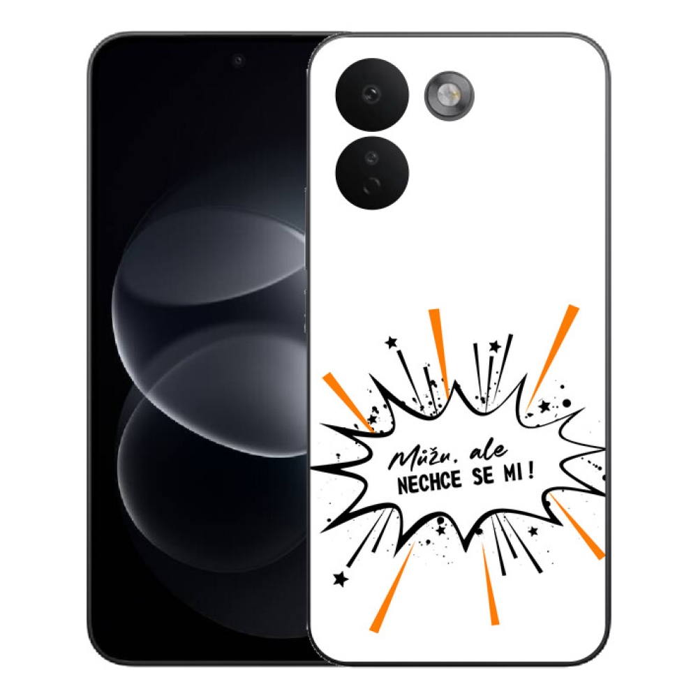 Gelový kryt mmCase na Xiaomi Redmi Note 17 Pro Max 5G - vtipný text 11 bílé pozadí