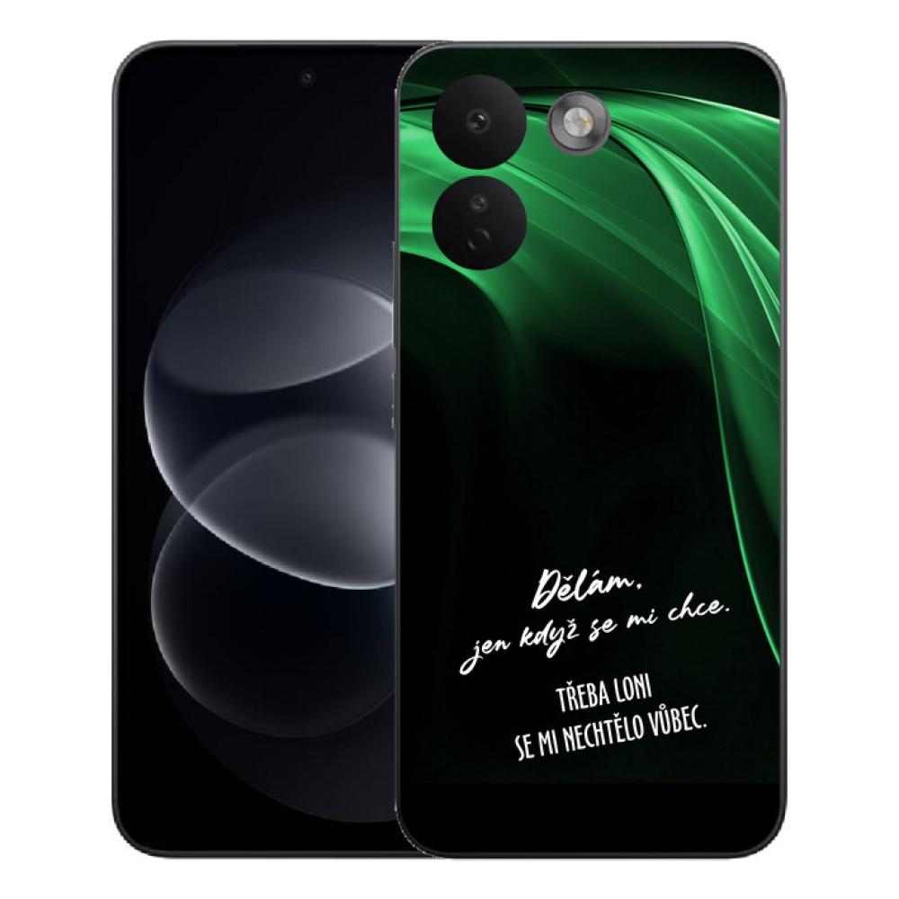 Gelový kryt mmCase na Xiaomi Redmi Note 17 Pro Max 5G - vtipný text 12 černé pozadí
