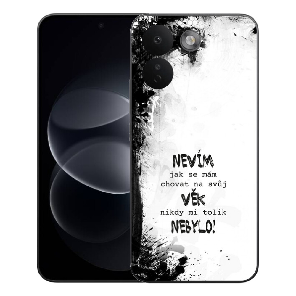 Gelový kryt mmCase na Xiaomi Redmi Note 17 Pro Max 5G - vtipný text 14 bílé pozadí