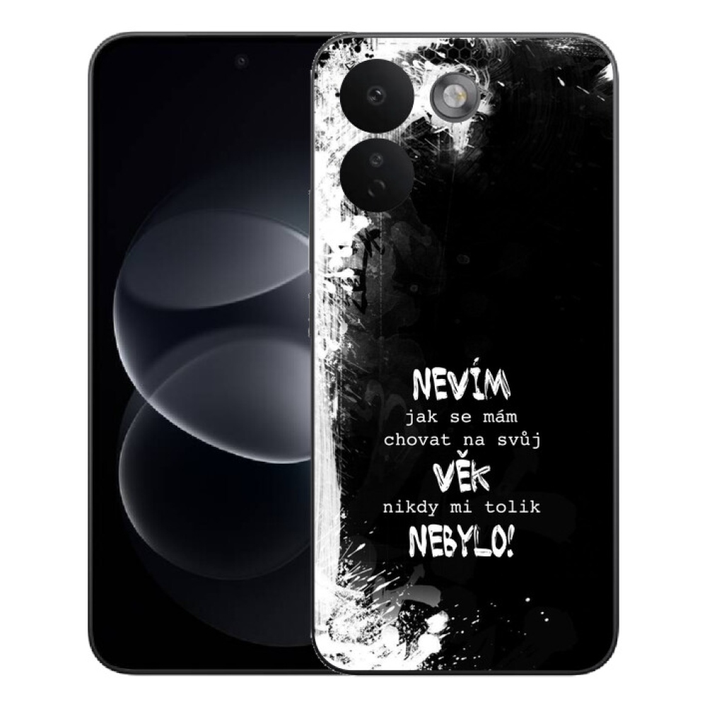 Gelový kryt mmCase na Xiaomi Redmi Note 17 Pro Max 5G - vtipný text 14 černé pozadí