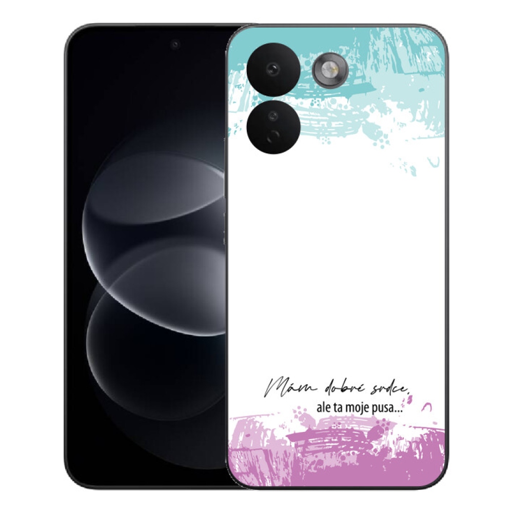 Gelový kryt mmCase na Xiaomi Redmi Note 17 Pro Max 5G - vtipný text 3 bílé pozadí