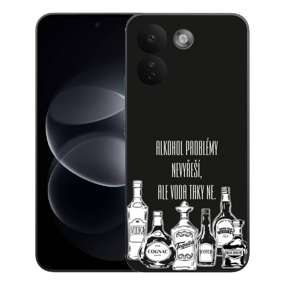 Gelový kryt mmCase na Xiaomi Redmi Note 17 Pro Max 5G - vtipný text černé pozadí