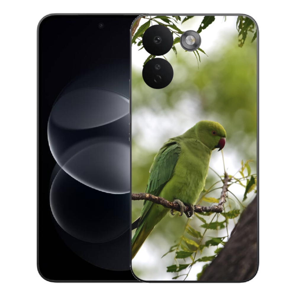 Gelový kryt mmCase na Xiaomi Redmi Note 17 Pro Max 5G - zelený papoušek