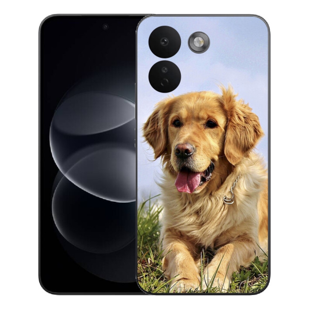 Gelový kryt mmCase na Xiaomi Redmi Note 17 Pro Max 5G - zlatý retrívr