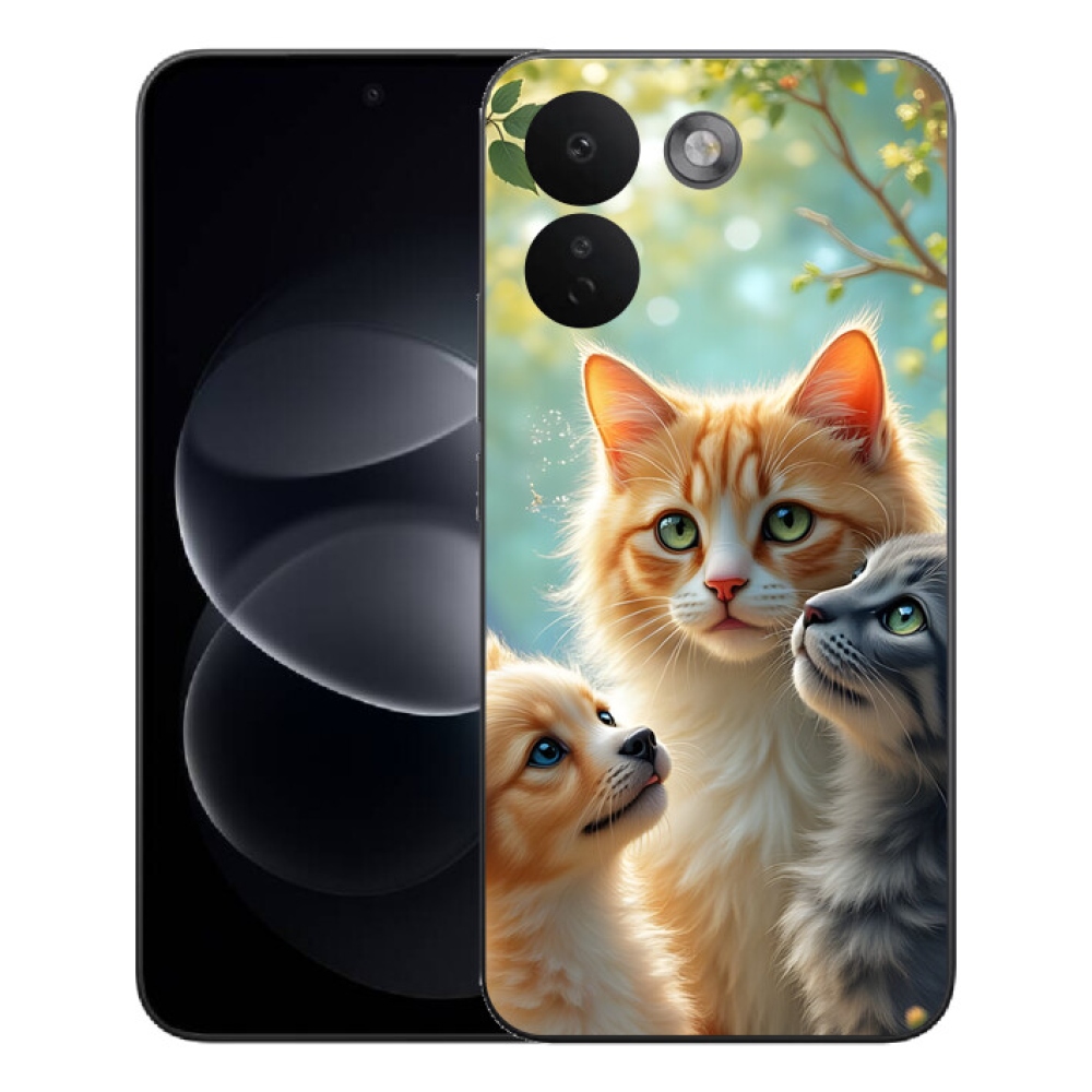 Gelový kryt mmCase na Xiaomi Redmi Note 17 Pro Max 5G - zvířecí přátelství 2