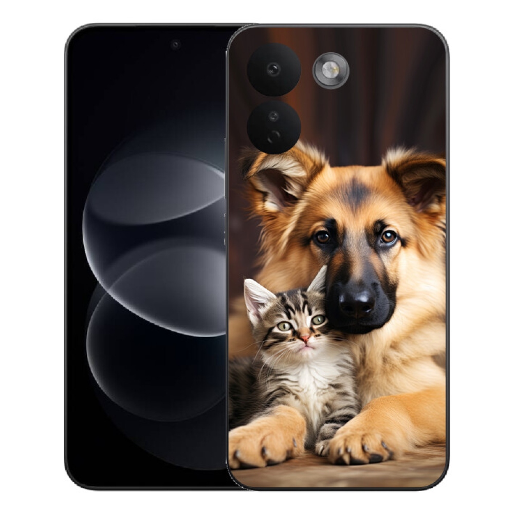 Gelový kryt mmCase na Xiaomi Redmi Note 17 Pro Max 5G - zvířecí přátelství