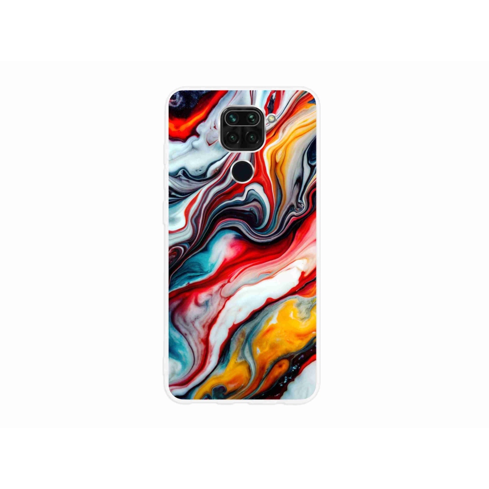 Gelový kryt mmCase na Xiaomi Redmi Note 9 - abstraktní motiv 35