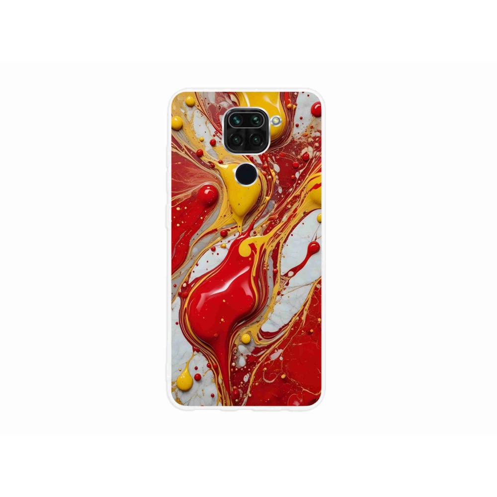 Gelový kryt mmCase na Xiaomi Redmi Note 9 - abstraktní motiv 42