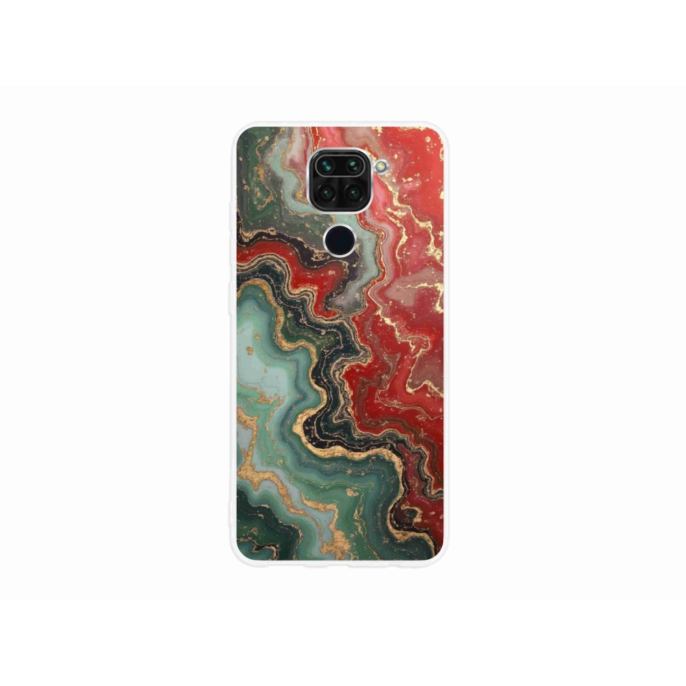 Gelový kryt mmCase na Xiaomi Redmi Note 9 - abstraktní motiv 55