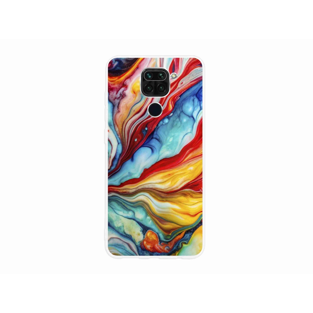 Gelový kryt mmCase na Xiaomi Redmi Note 9 - abstraktní motiv 58