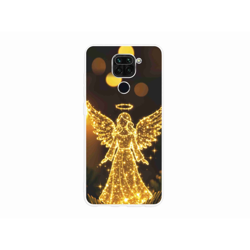 Gelový kryt mmCase na Xiaomi Redmi Note 9 - anděl