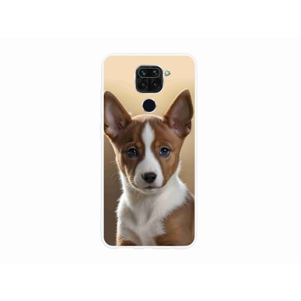Gelový kryt mmCase na Xiaomi Redmi Note 9 - basenji