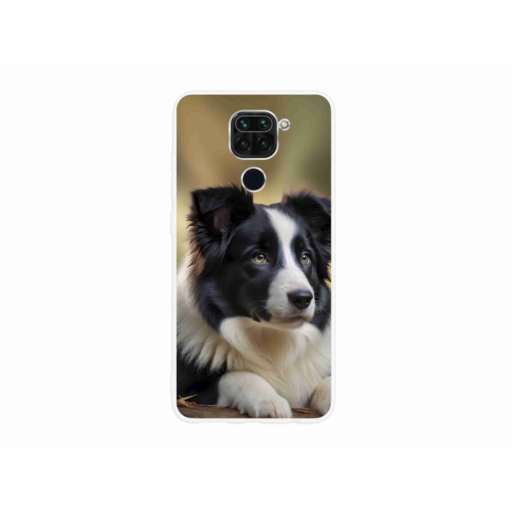 Gelový kryt mmCase na Xiaomi Redmi Note 9 - border kolie 2