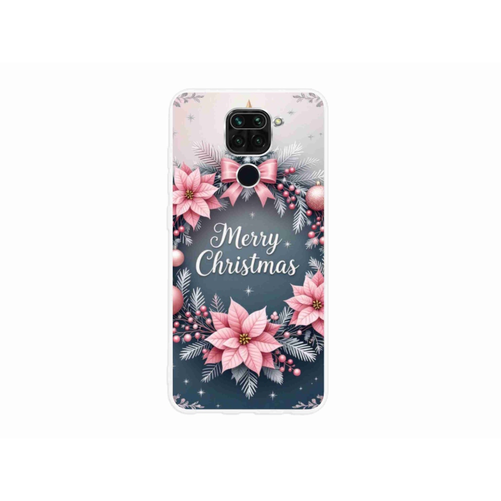 Gelový kryt mmCase na Xiaomi Redmi Note 9 - merry christmas