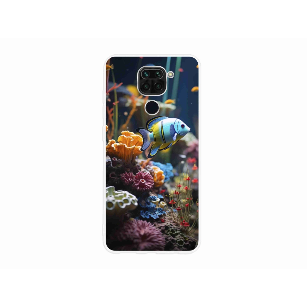 Gelový kryt mmCase na Xiaomi Redmi Note 9 - mořský svět 5