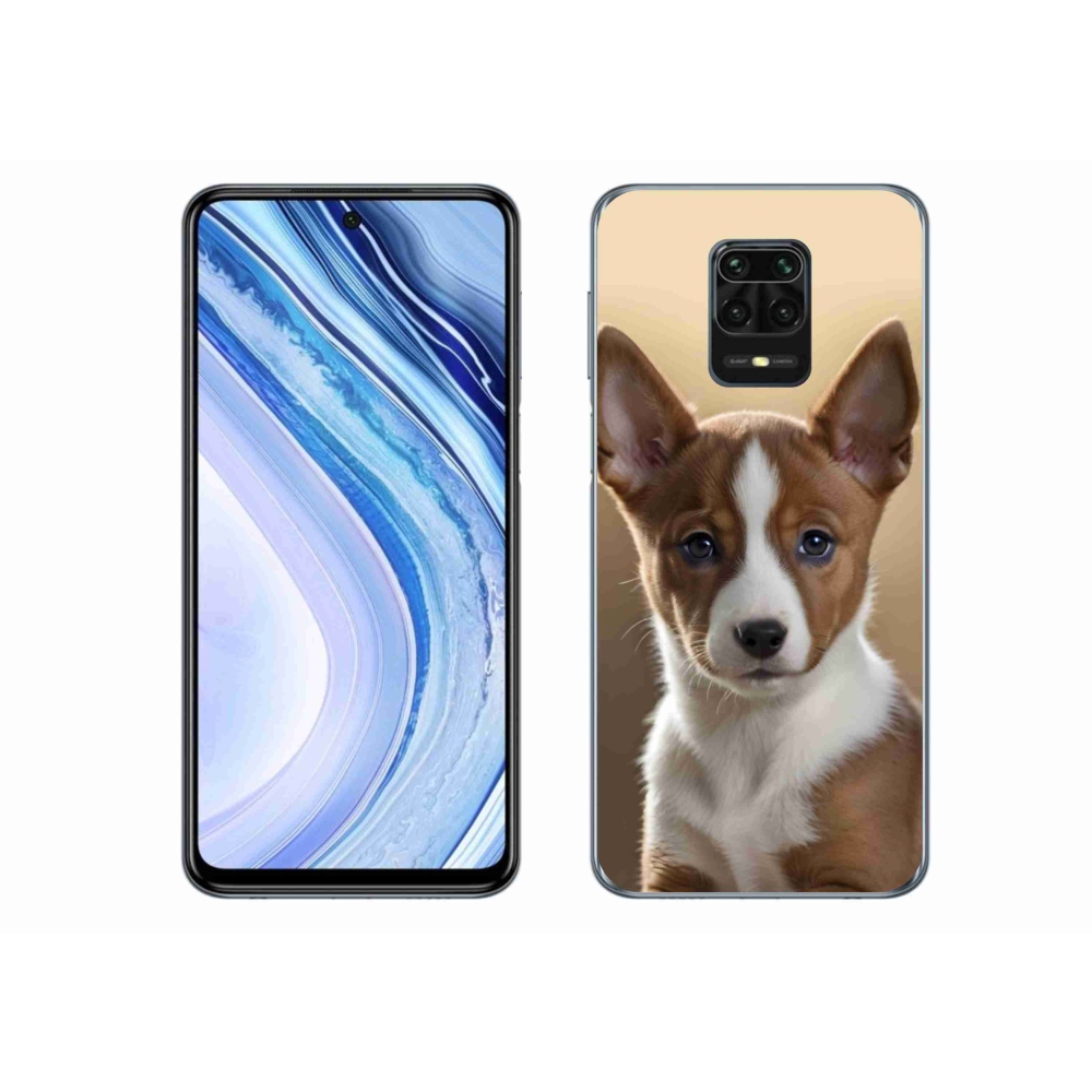 Gelový kryt mmCase na Xiaomi Redmi Note 9 Pro - basenji