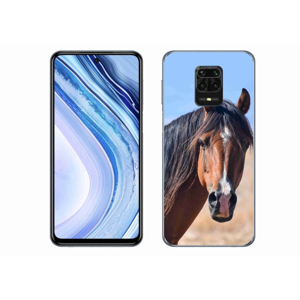 Gelový kryt mmCase na Xiaomi Redmi Note 9 Pro - klidný kůň
