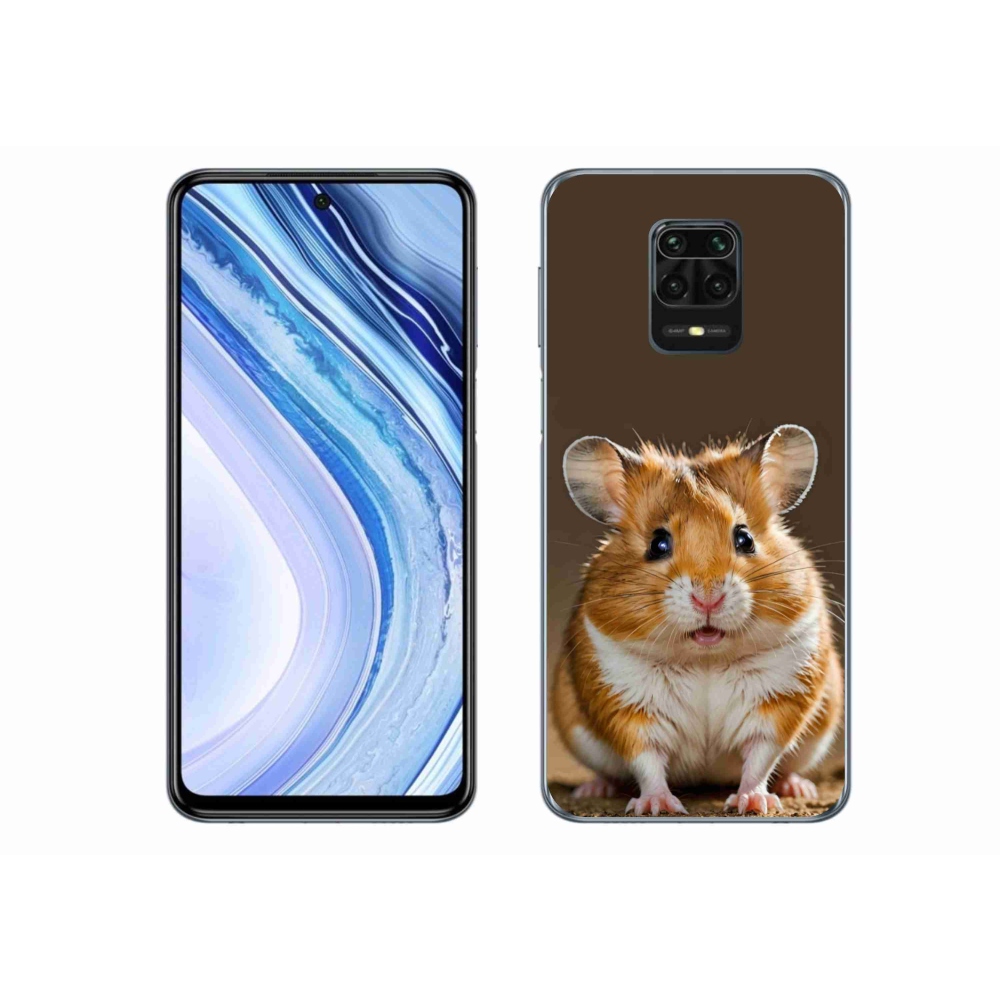 Gelový kryt mmCase na Xiaomi Redmi Note 9 Pro - křeček
