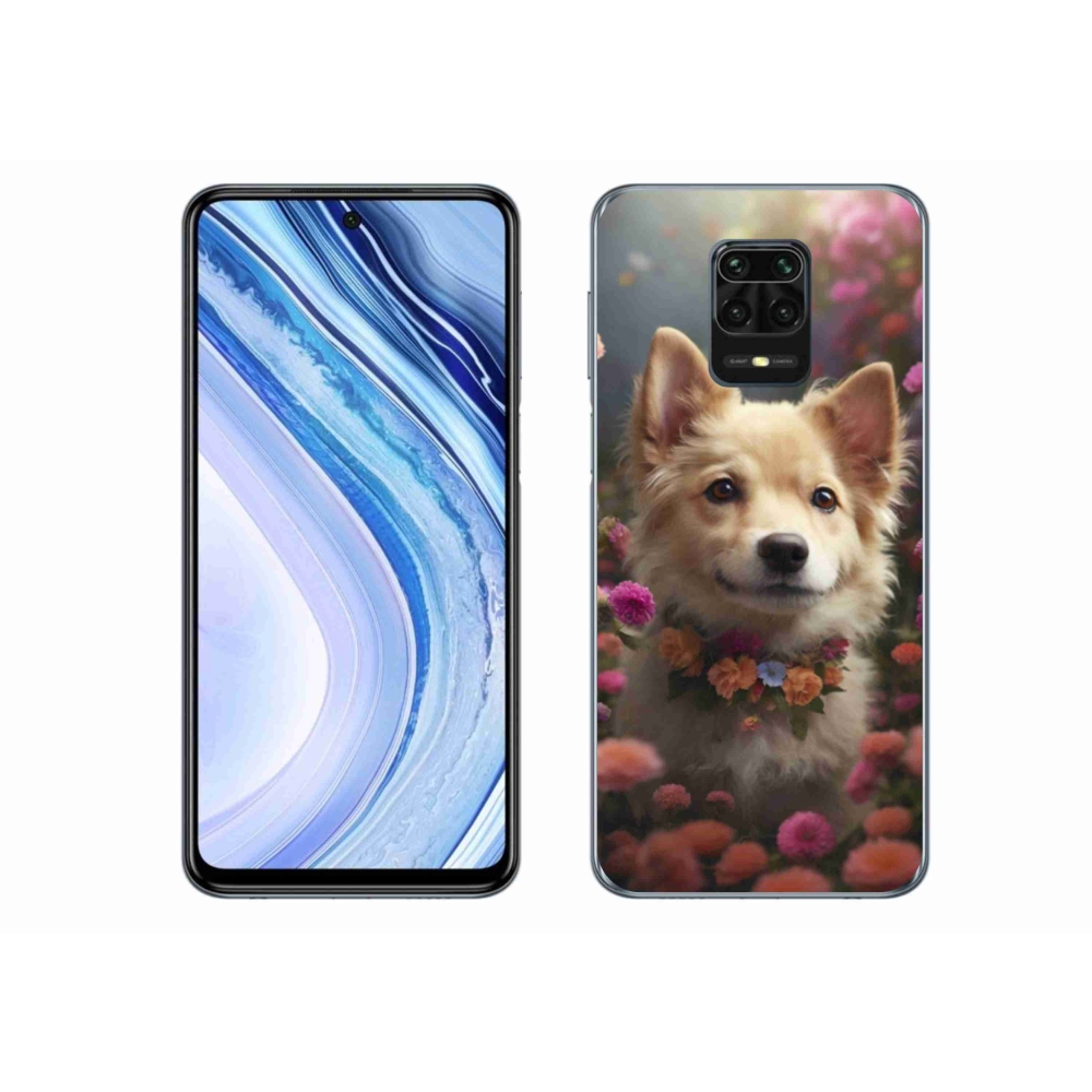 Gelový kryt mmCase na Xiaomi Redmi Note 9 Pro - německý špic