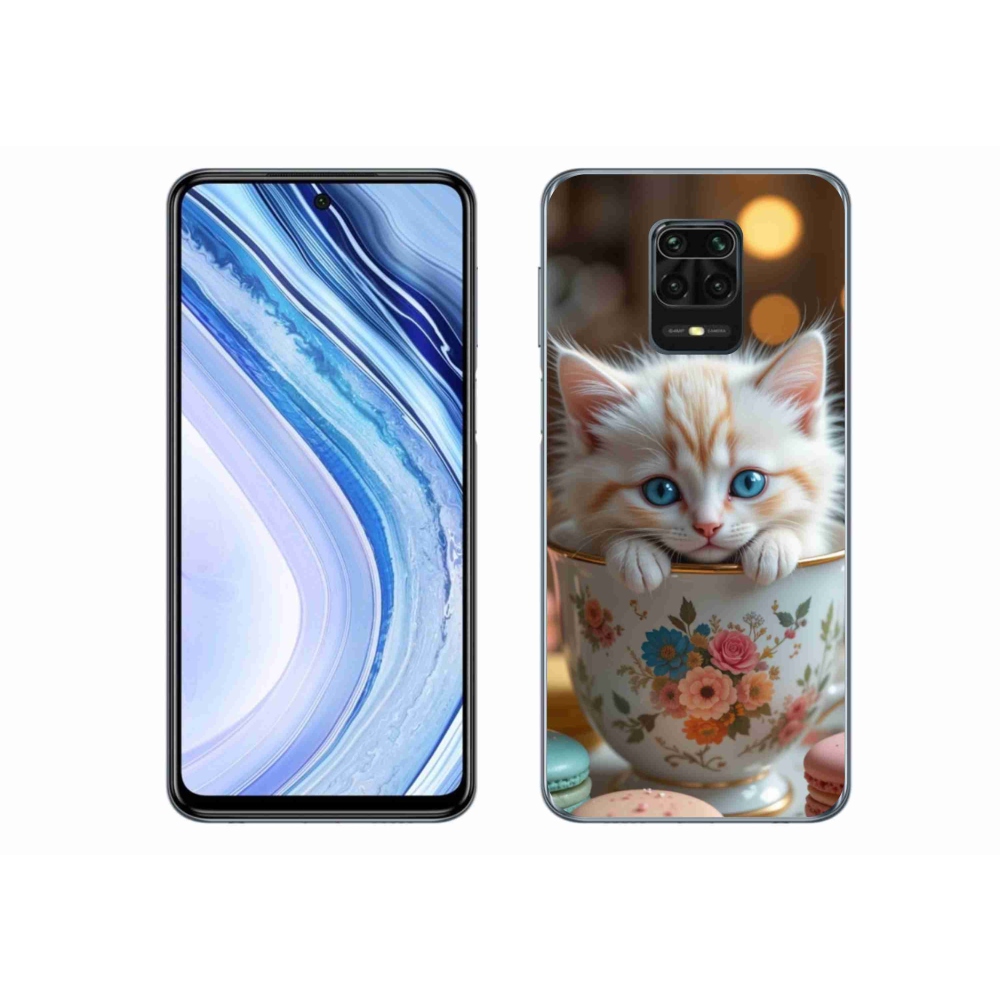 Gelový kryt mmCase na Xiaomi Redmi Note 9 Pro - roztomilé kotě 6