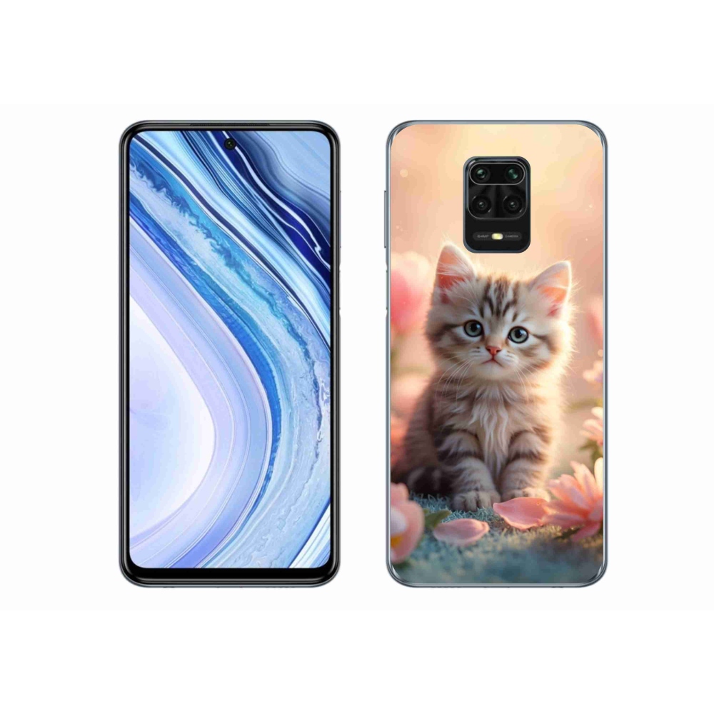 Gelový kryt mmCase na Xiaomi Redmi Note 9 Pro - roztomilé kotě 8