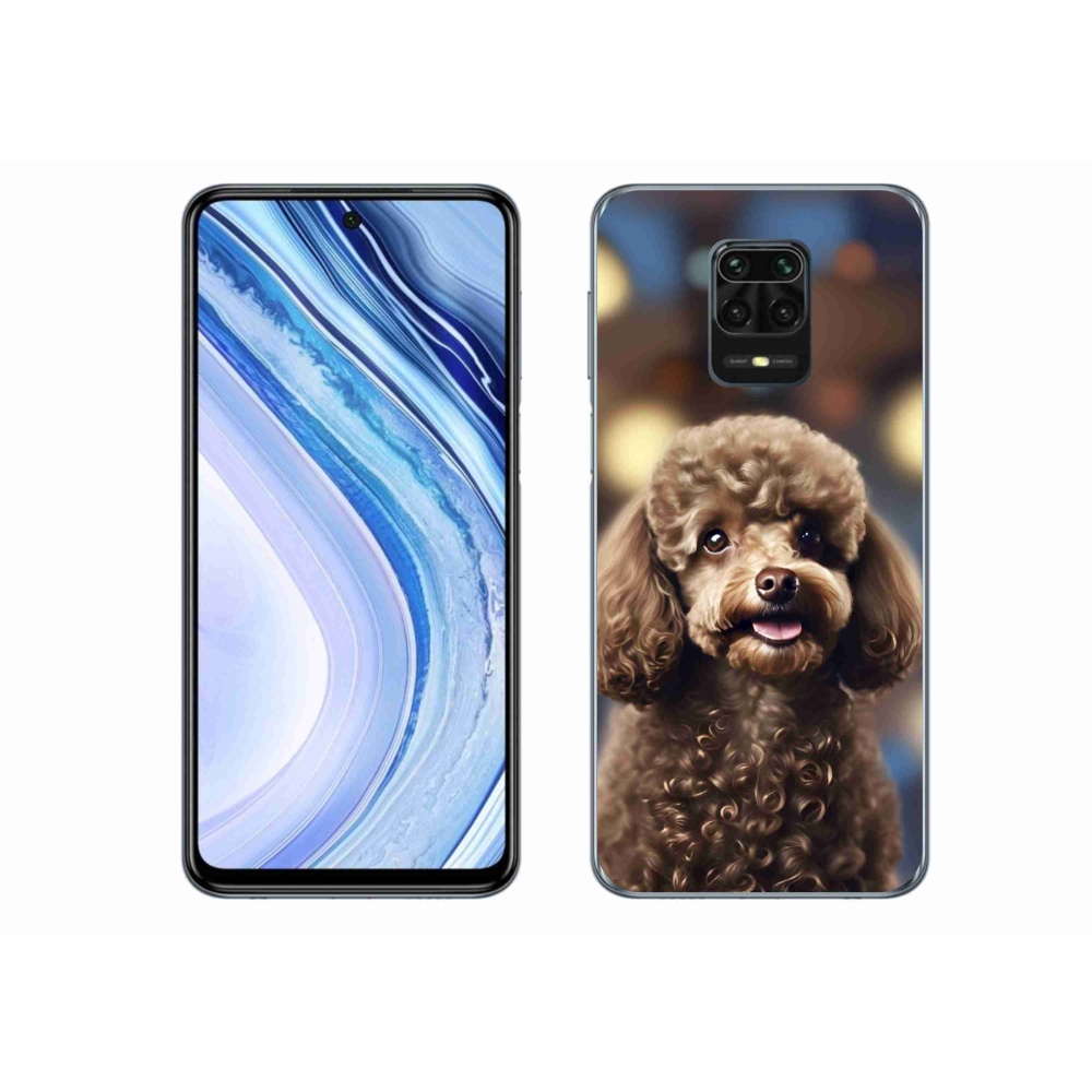 Gelový kryt mmCase na Xiaomi Redmi Note 9 Pro - roztomilý pudl