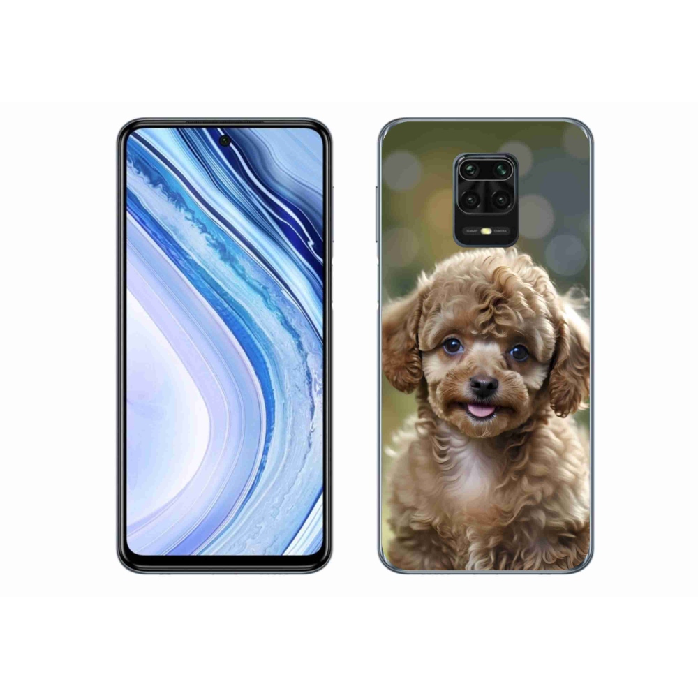 Gelový kryt mmCase na Xiaomi Redmi Note 9 Pro - roztomilý pudl