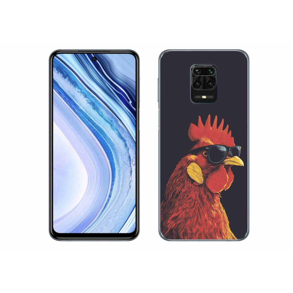 Gelový kryt mmCase na Xiaomi Redmi Note 9 Pro - stylový kohout