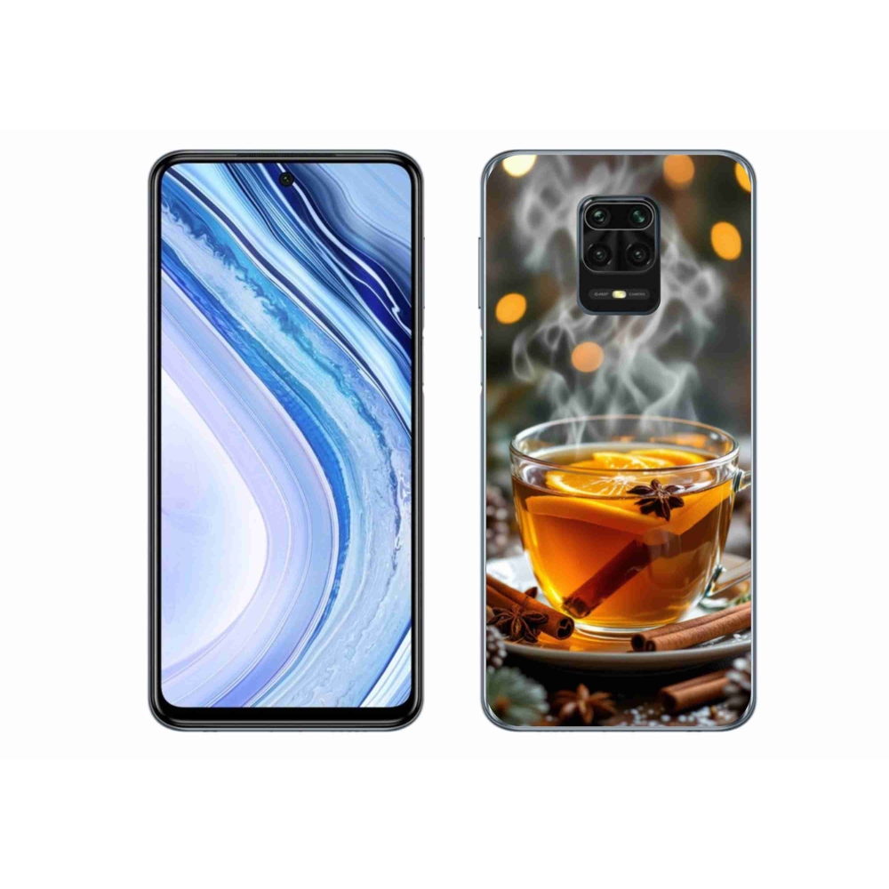 Gelový kryt mmCase na Xiaomi Redmi Note 9 Pro - vánoční punč
