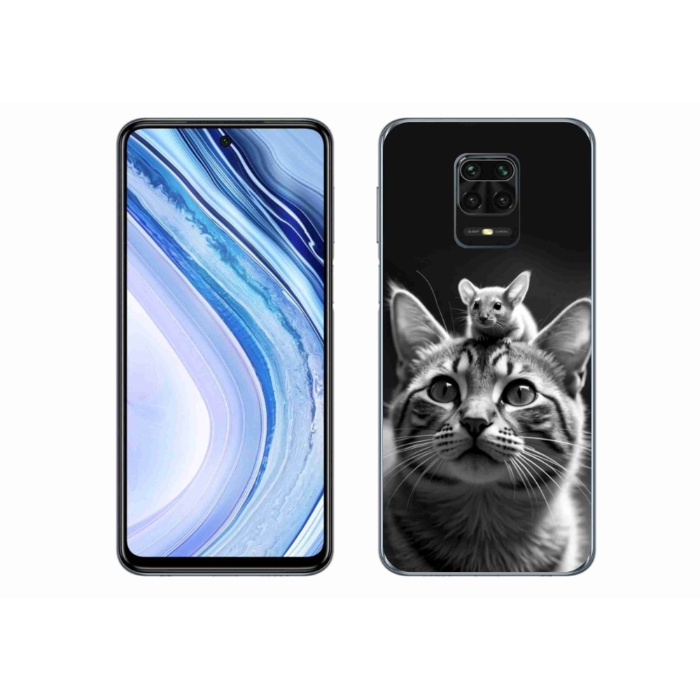 Gelový kryt mmCase na Xiaomi Redmi Note 9 Pro - zvířecí přátelství 2