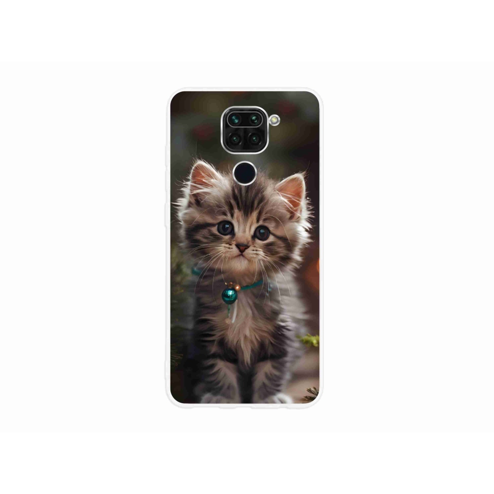 Gelový kryt mmCase na Xiaomi Redmi Note 9 - roztomilé kotě 11