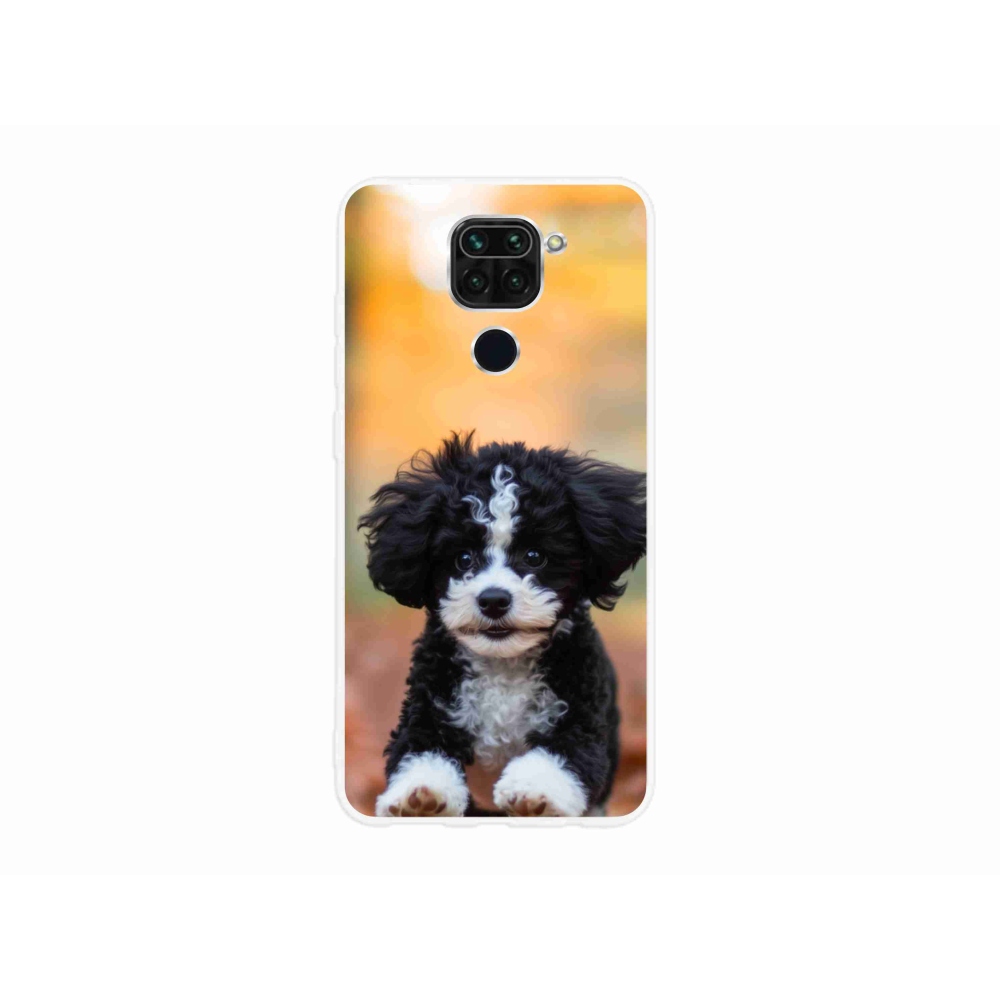Gelový kryt mmCase na Xiaomi Redmi Note 9 - roztomilé štěně 2