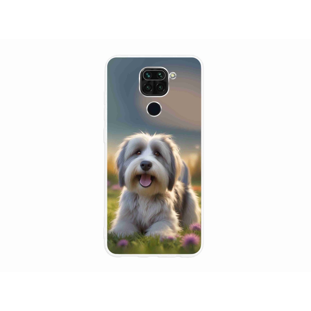 Gelový kryt mmCase na Xiaomi Redmi Note 9 - roztomilý havanský psík