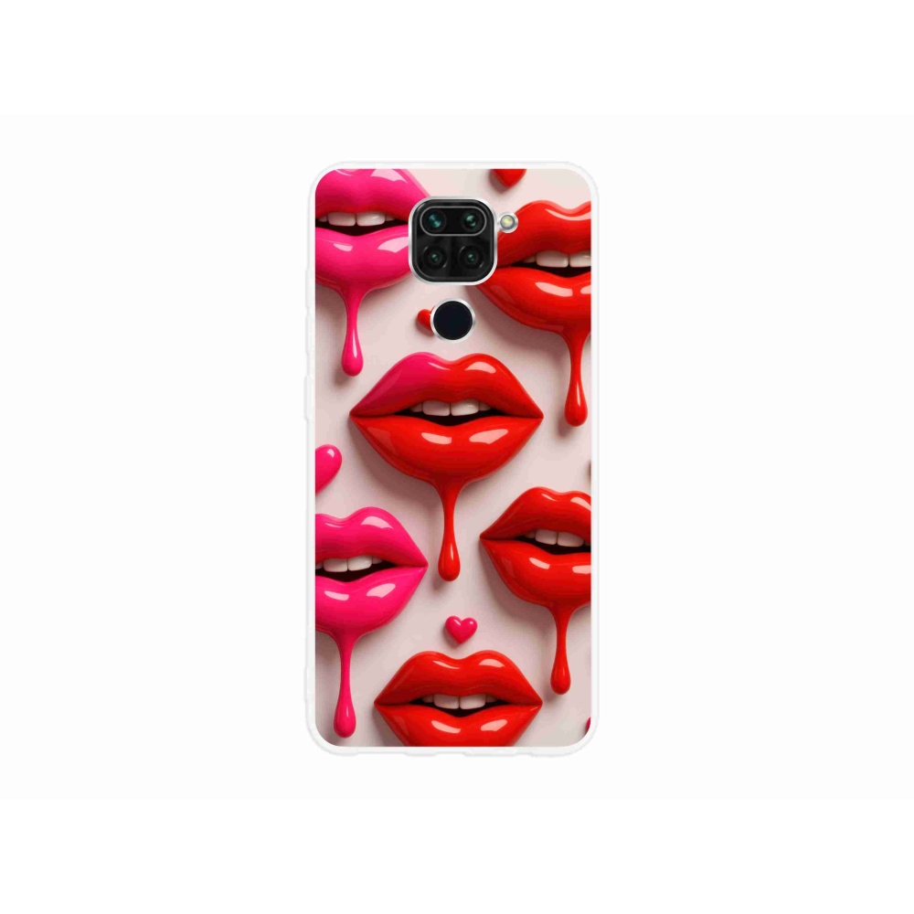 Gelový kryt mmCase na Xiaomi Redmi Note 9 - rty 2