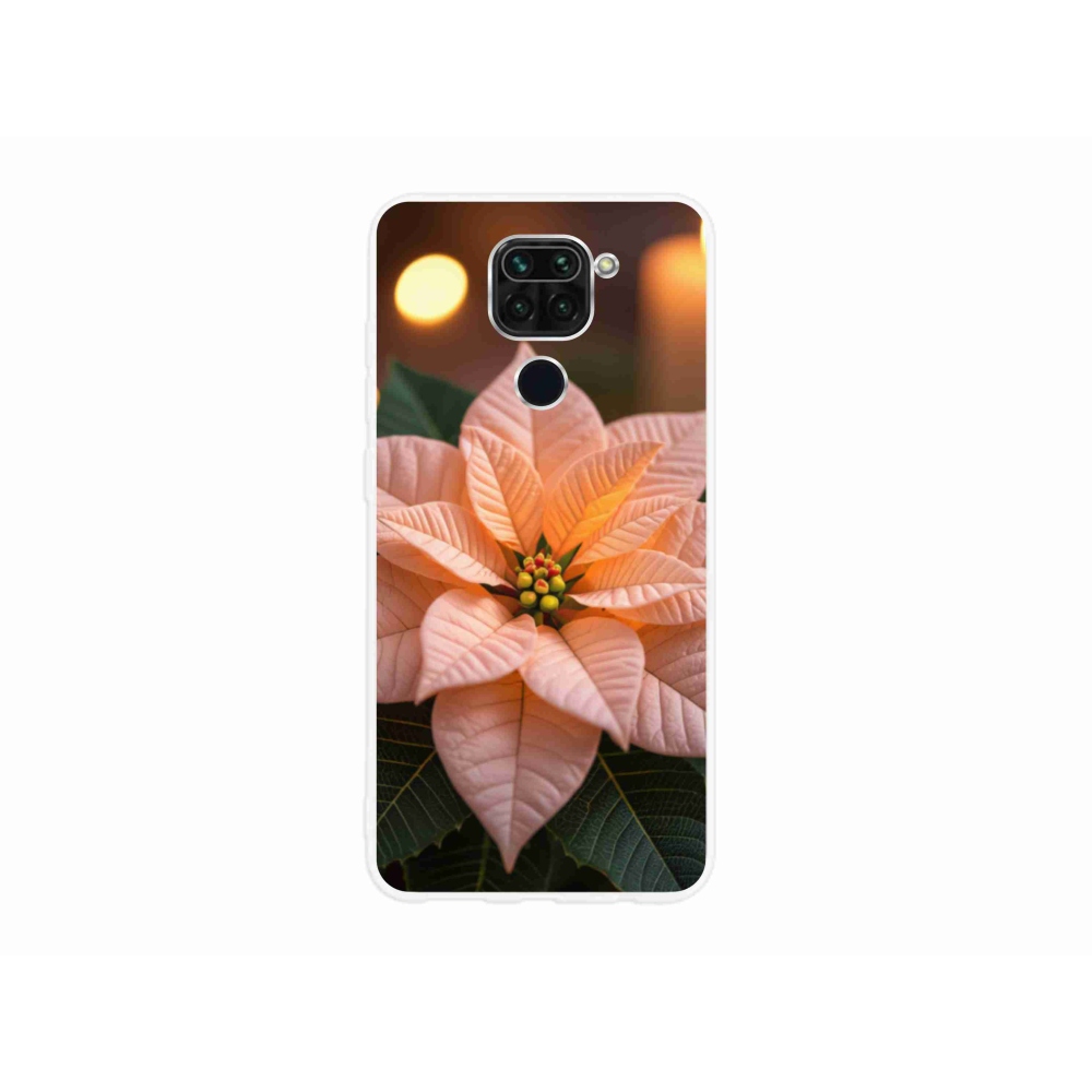 Gelový kryt mmCase na Xiaomi Redmi Note 9 - vánoční hvězda