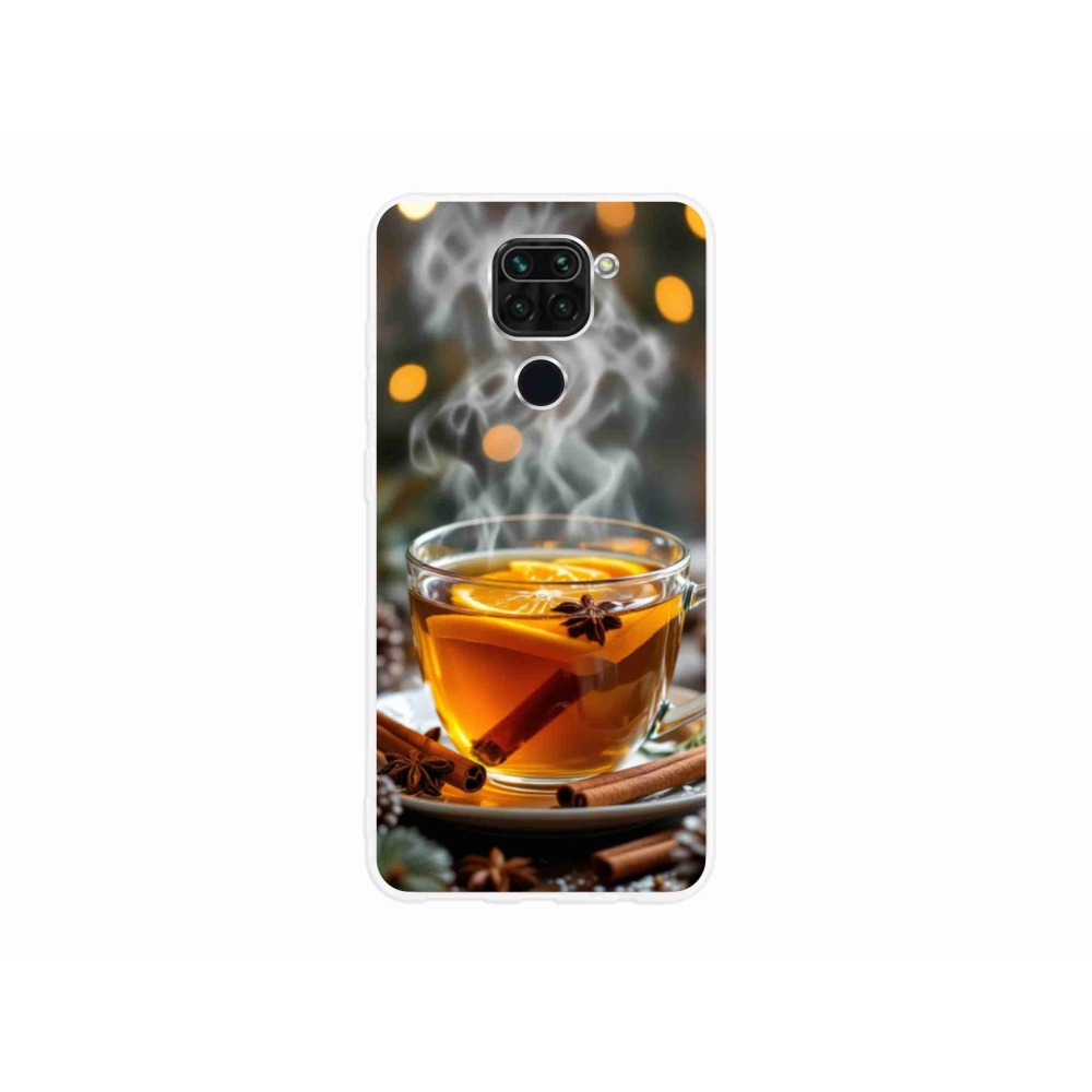 Gelový kryt mmCase na Xiaomi Redmi Note 9 - vánoční punč