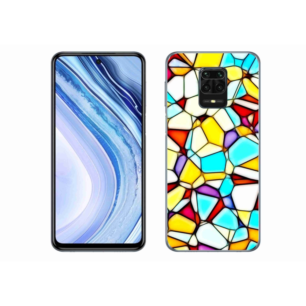 Gelový kryt mmCase na Xiaomi Redmi Note 9S - abstraktní motiv 40