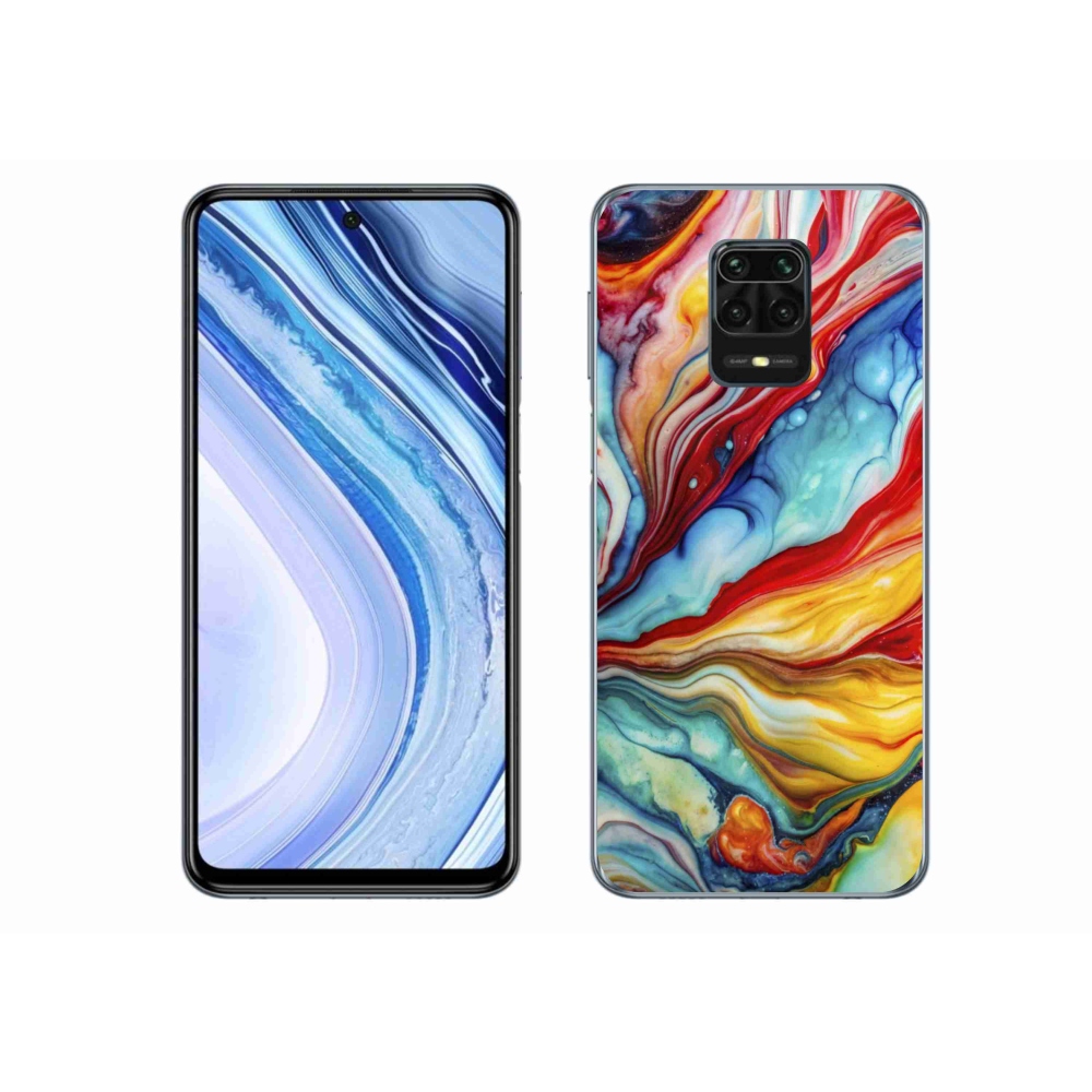 Gelový kryt mmCase na Xiaomi Redmi Note 9S - abstraktní motiv 58