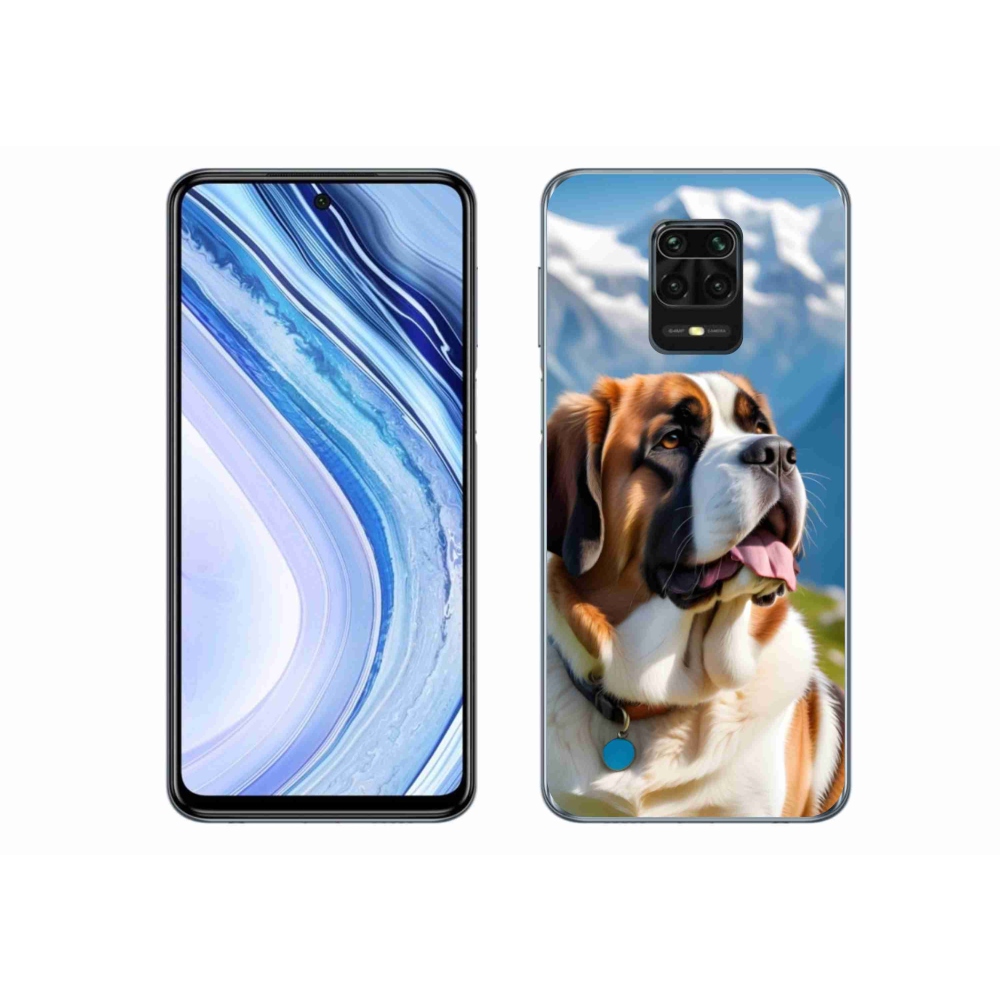 Gelový kryt mmCase na Xiaomi Redmi Note 9S - bernardýn