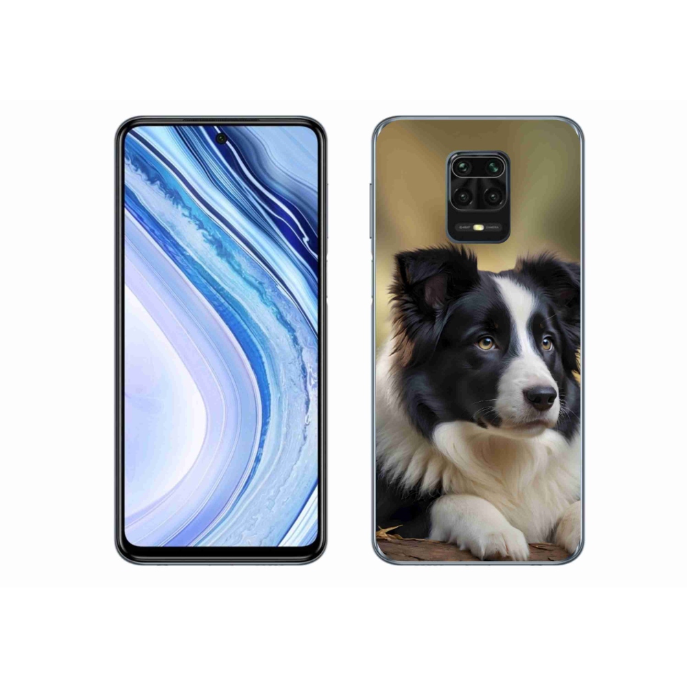 Gelový kryt mmCase na Xiaomi Redmi Note 9S - border kolie 2