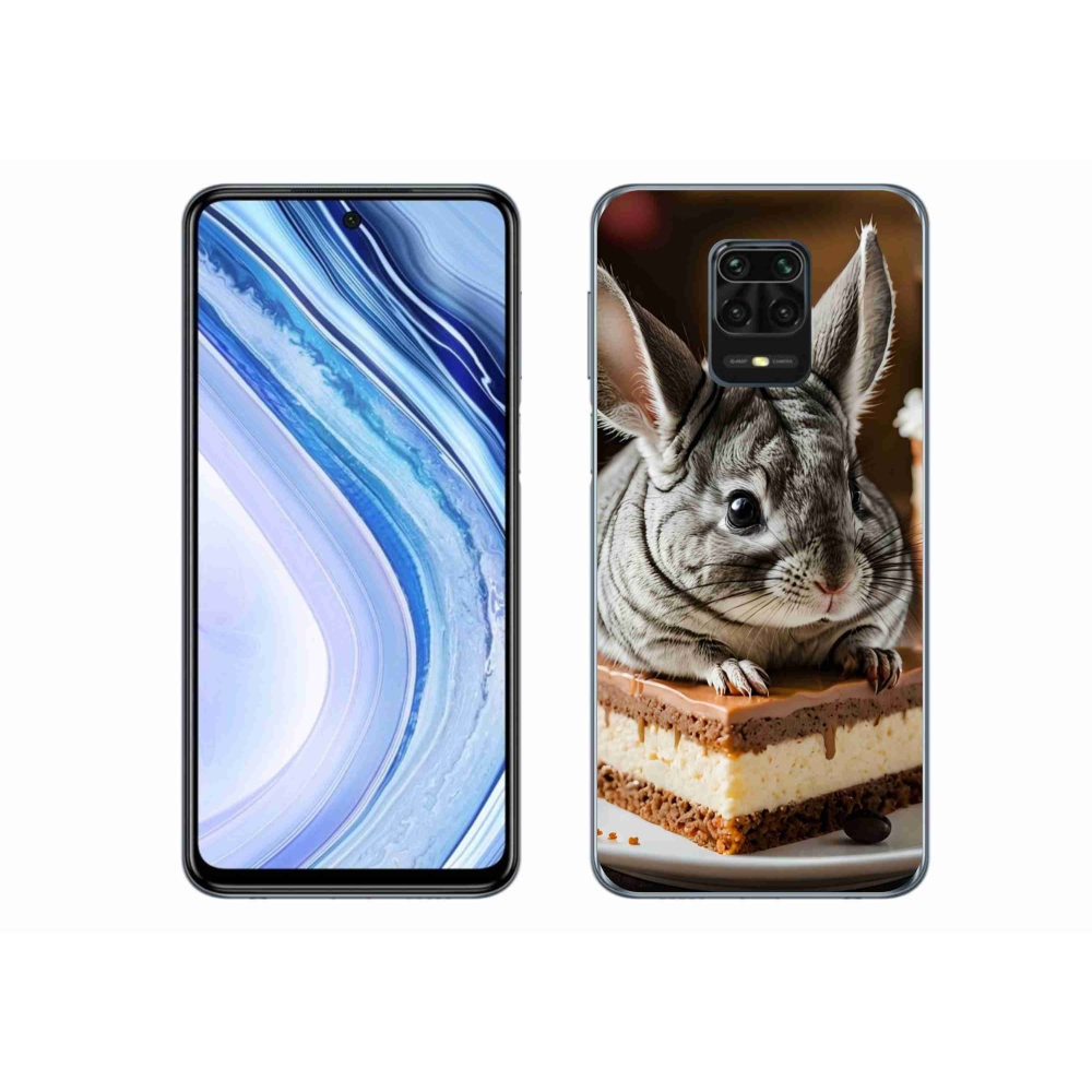 Gelový kryt mmCase na Xiaomi Redmi Note 9S - činčila