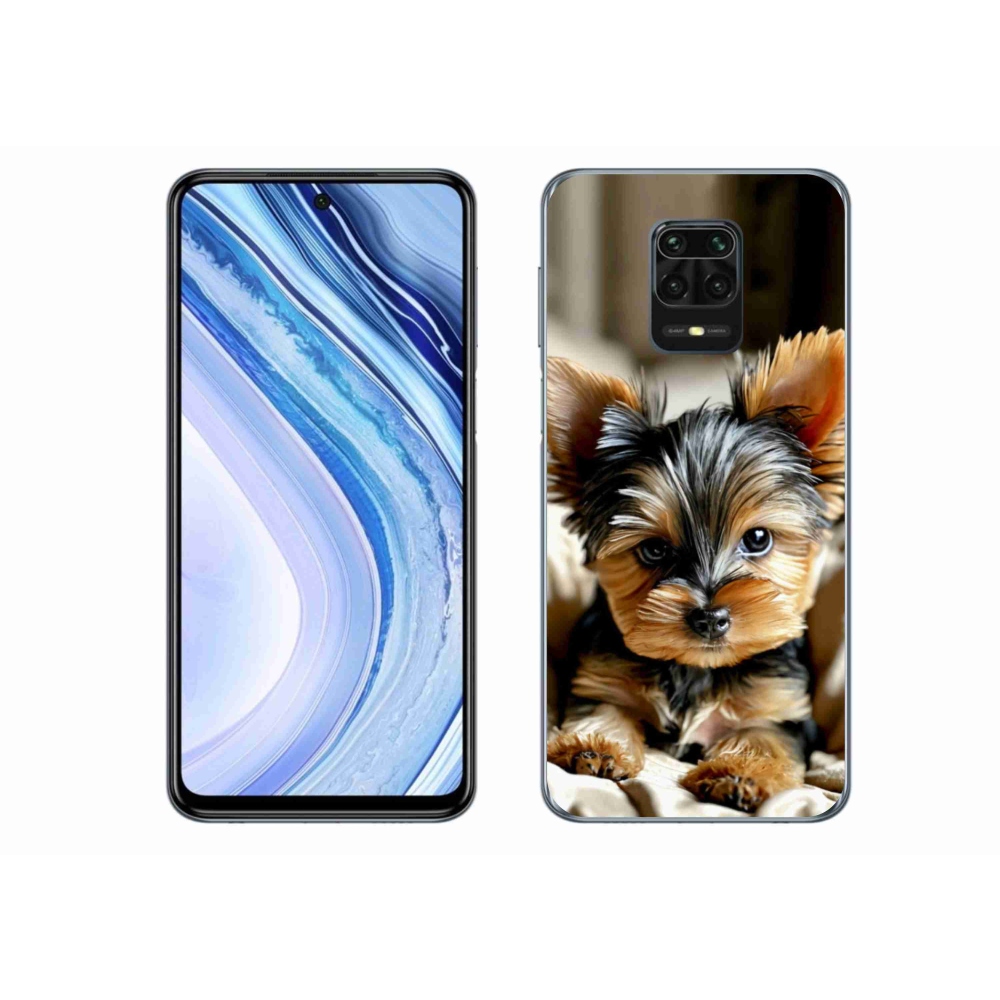Gelový kryt mmCase na Xiaomi Redmi Note 9S - jorkšír 11