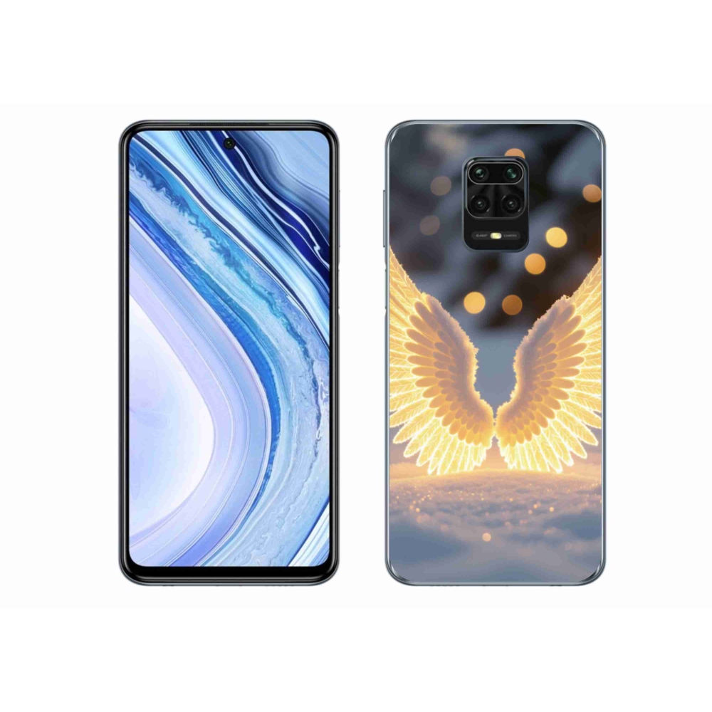 Gelový kryt mmCase na Xiaomi Redmi Note 9S - křídla