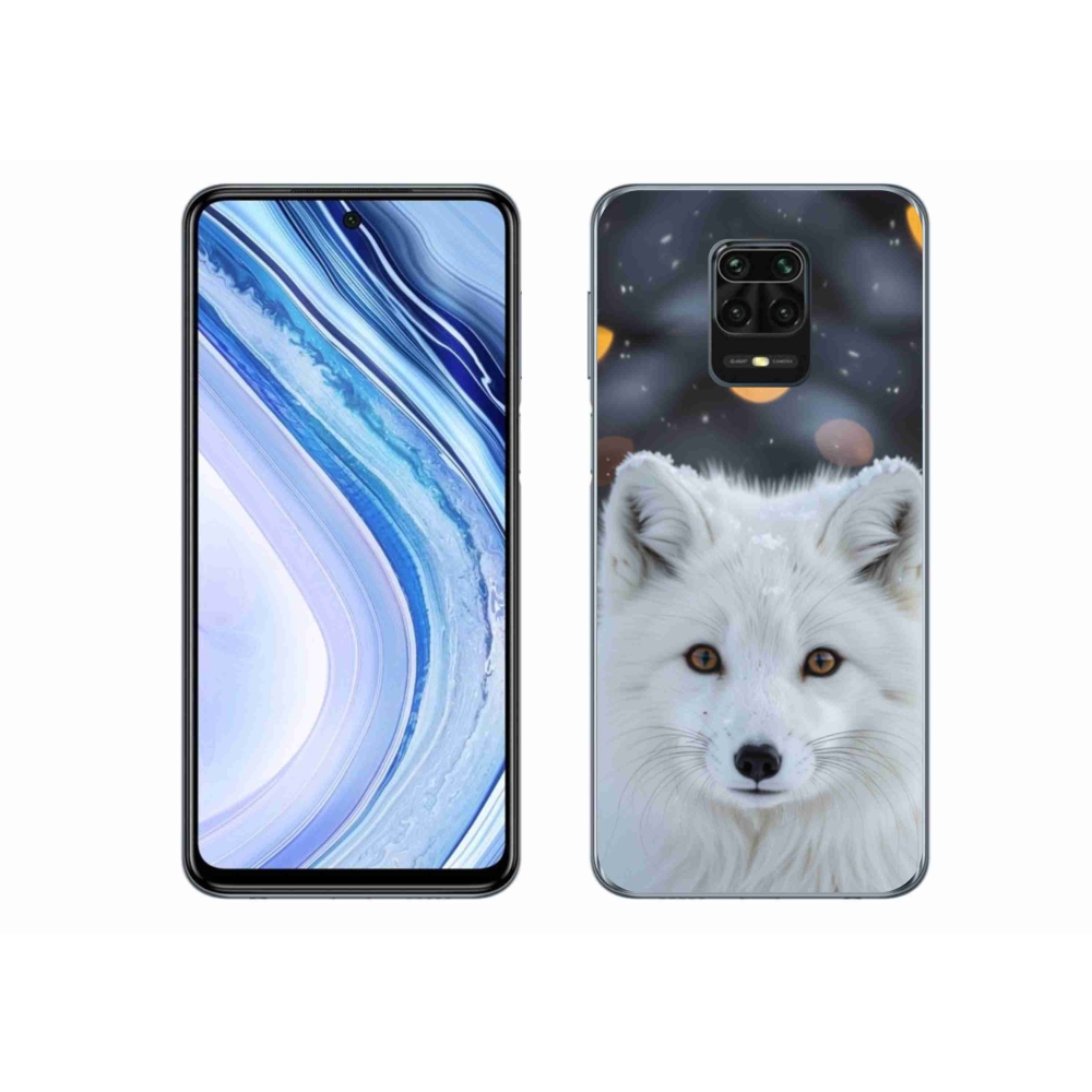 Gelový kryt mmCase na Xiaomi Redmi Note 9S - liška polární